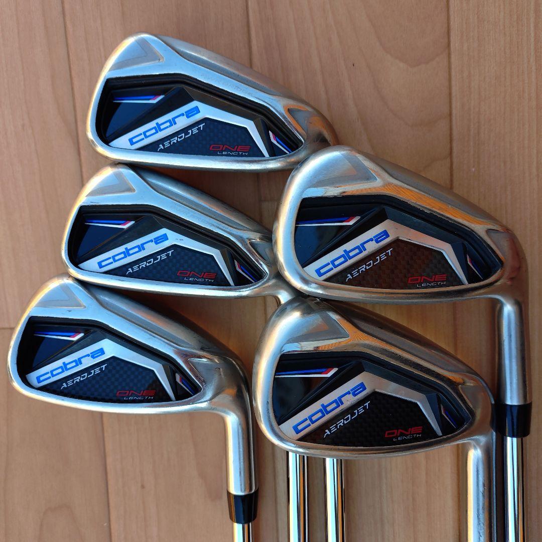 コブラ エアロジェット　ワンレングス　アイアン 5本