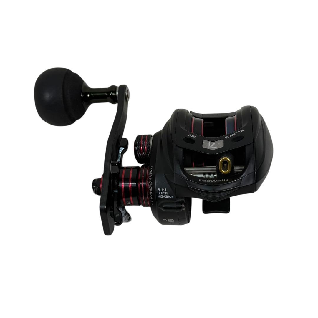 テイルウォーク ELAN VTN 81R ベイトリール 右巻き 8.1 美品