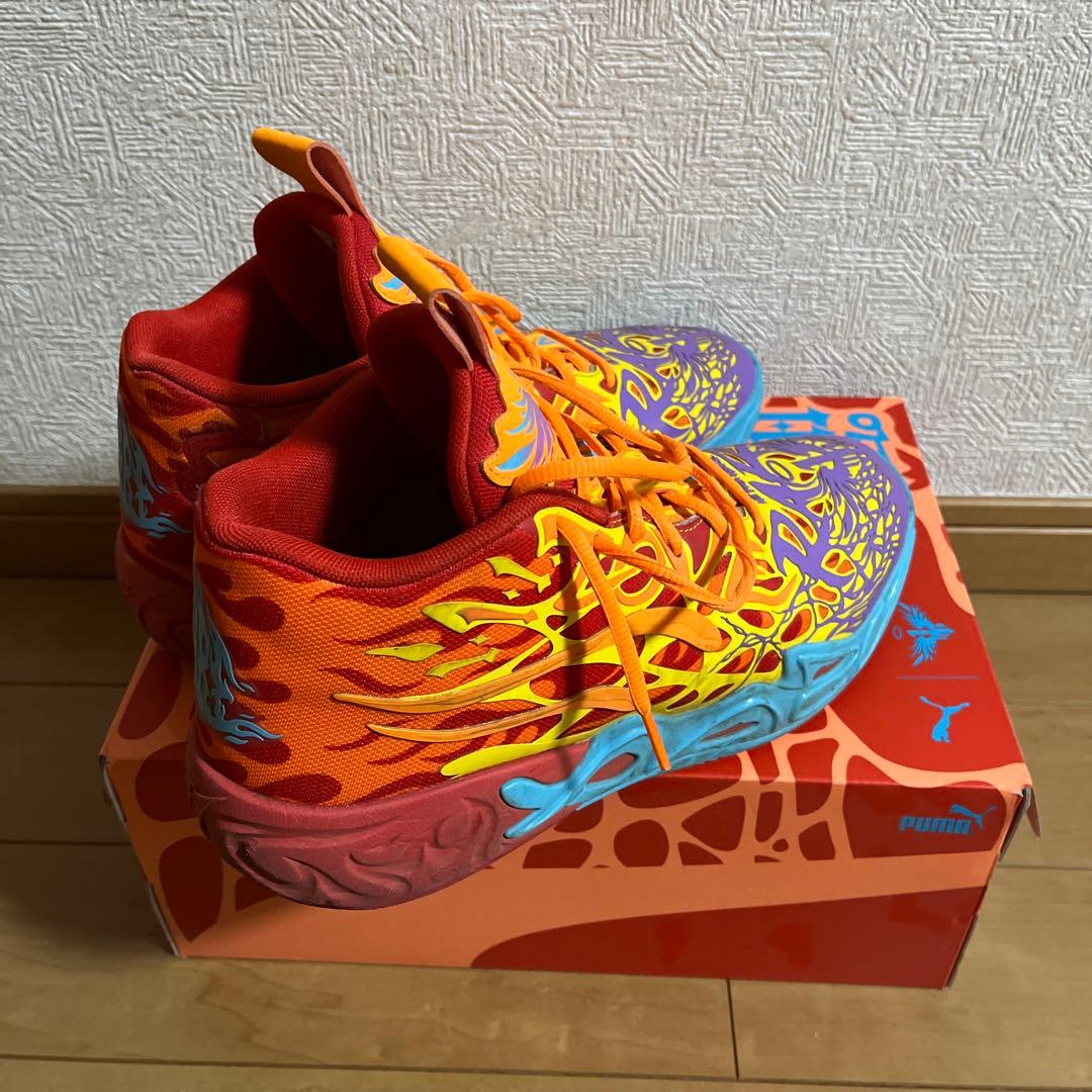 （定価2万2000円） PUMA ラメロボール　バスケットボールシューズ箱付き‼️