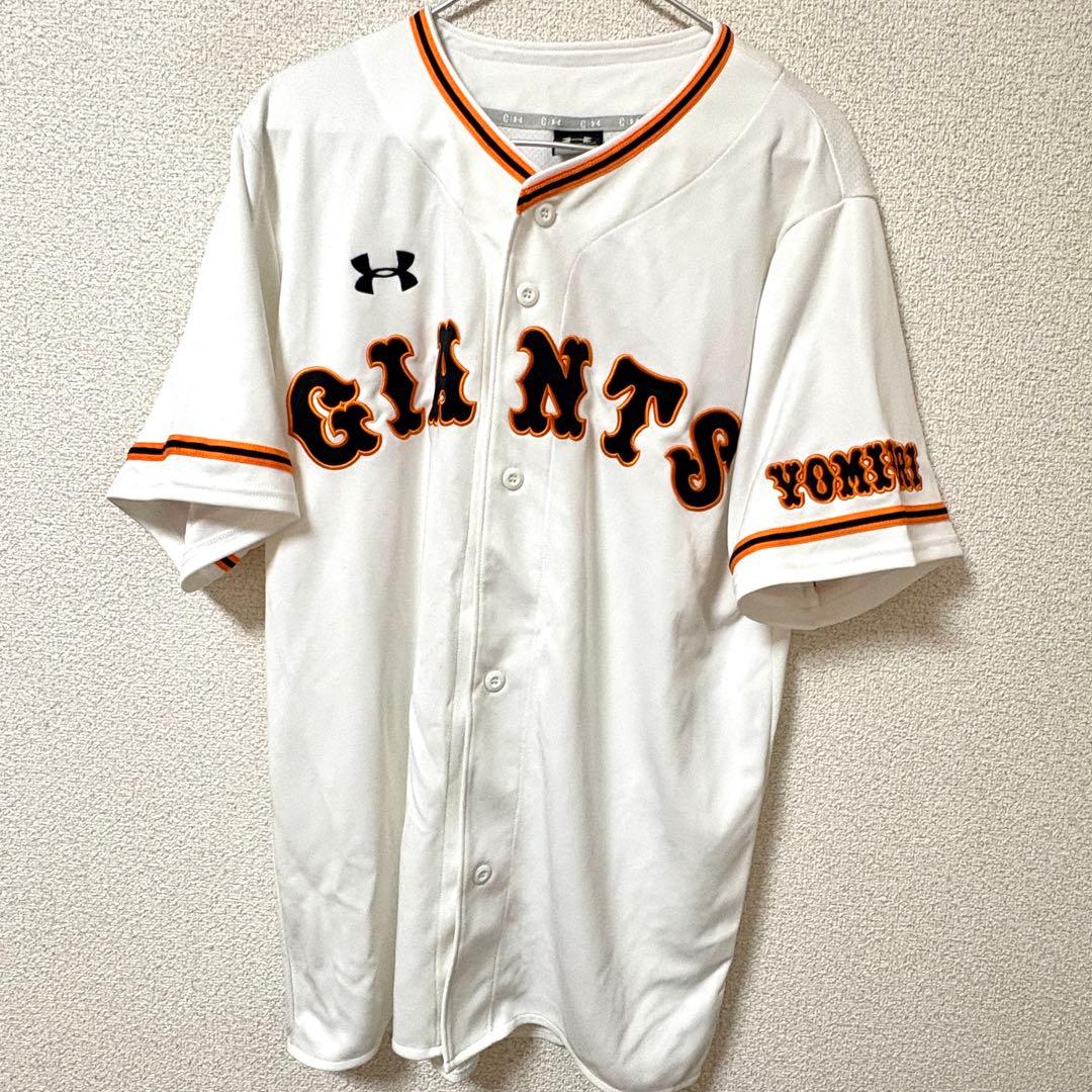 2018 巨人 読売ジャイアンツ 刺繍 ユニフォーム ベースボールシャツ