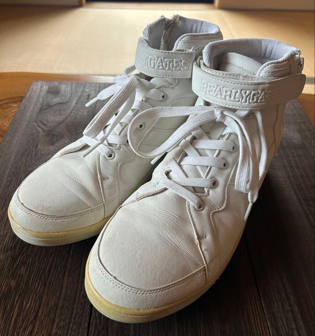 PEARLY GATES ゴルフシューズ ホワイト