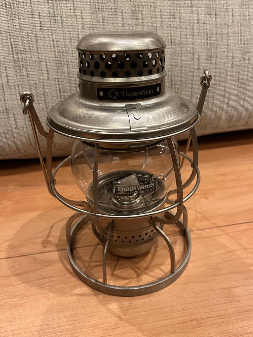 ThousWinds レイルロードランタン シルバー