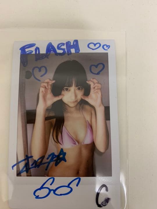 生牡蠣いもこ　チェキ　FLASH 懸賞