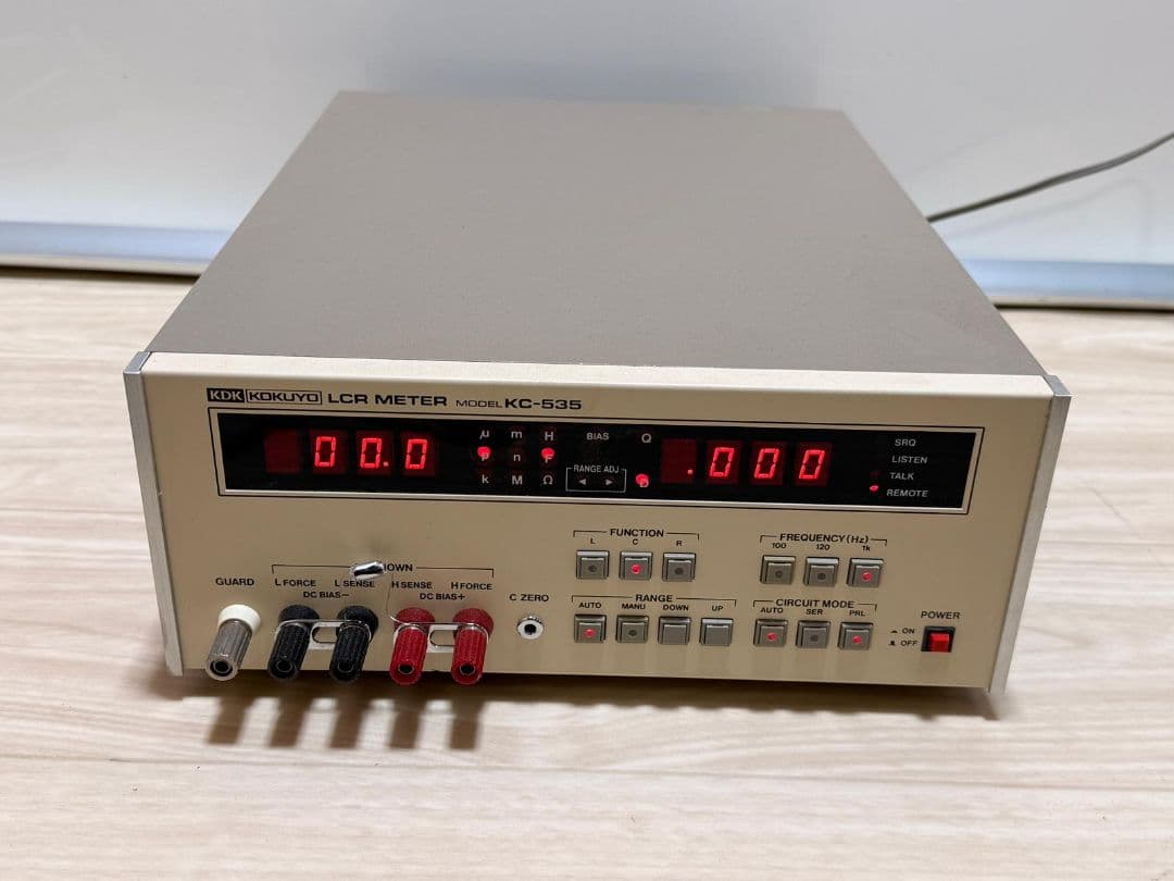 KDK KOKUYO LCR METER KC-535 動作確認済み