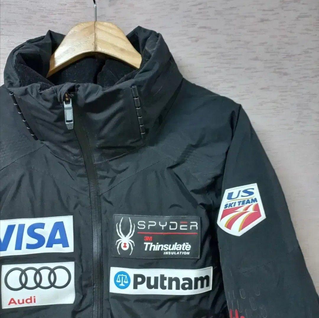 程度良好 SPYDER スパイダー U.S.SKI TEAM ダウンジャケット