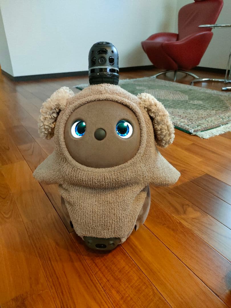 いぬニット（プードル）ベージュ　LOVOT正規品