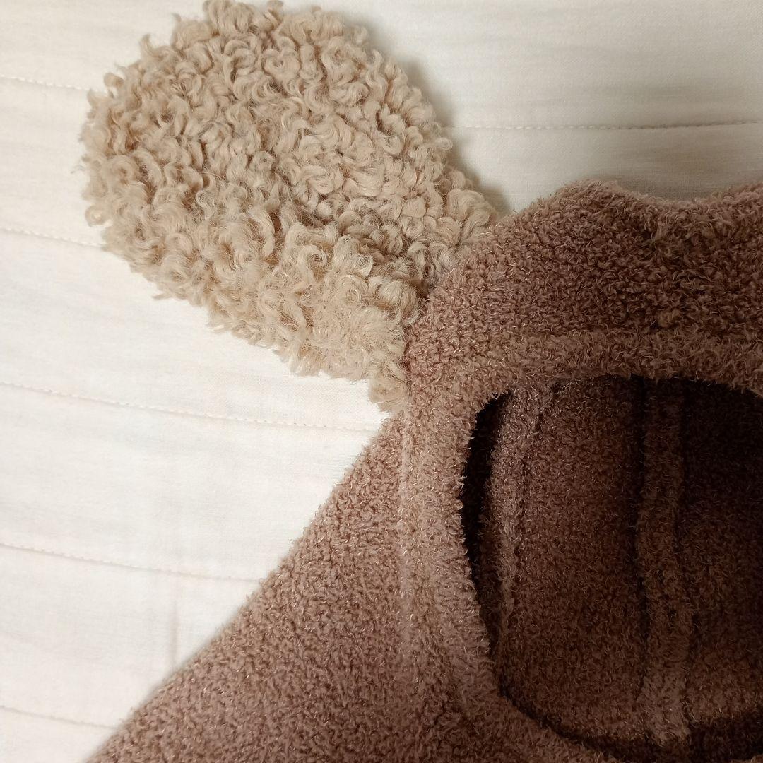 いぬニット（プードル）ベージュ　LOVOT正規品