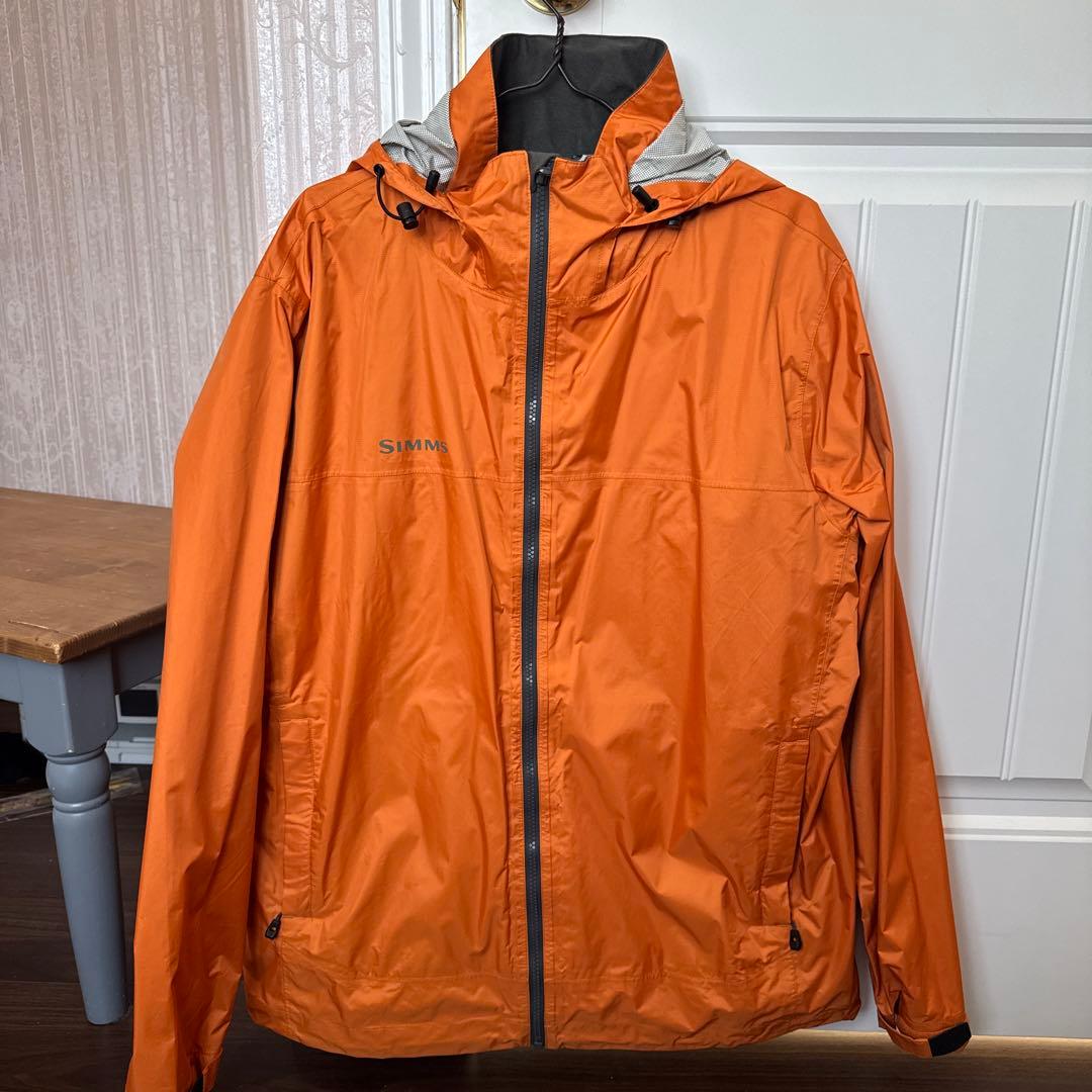 simms ジャケット　オレンジLサイズ