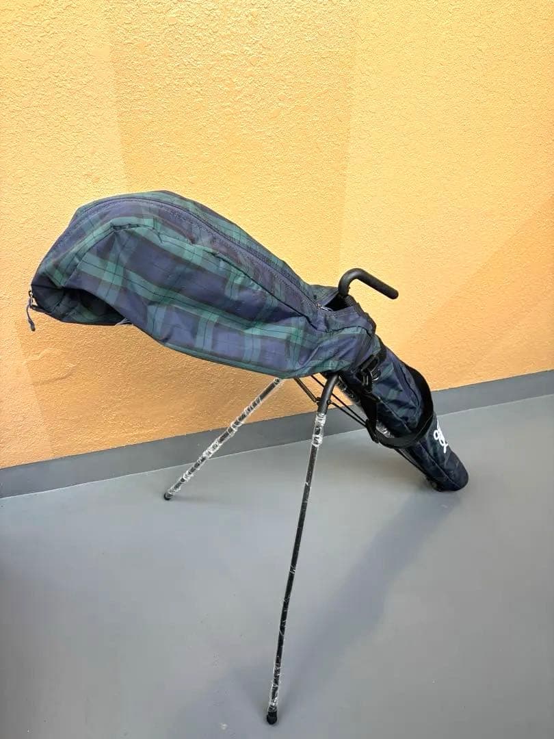 Beams Golf チェック柄　スタンドバッグ　クラブケース　ビームスゴルフ