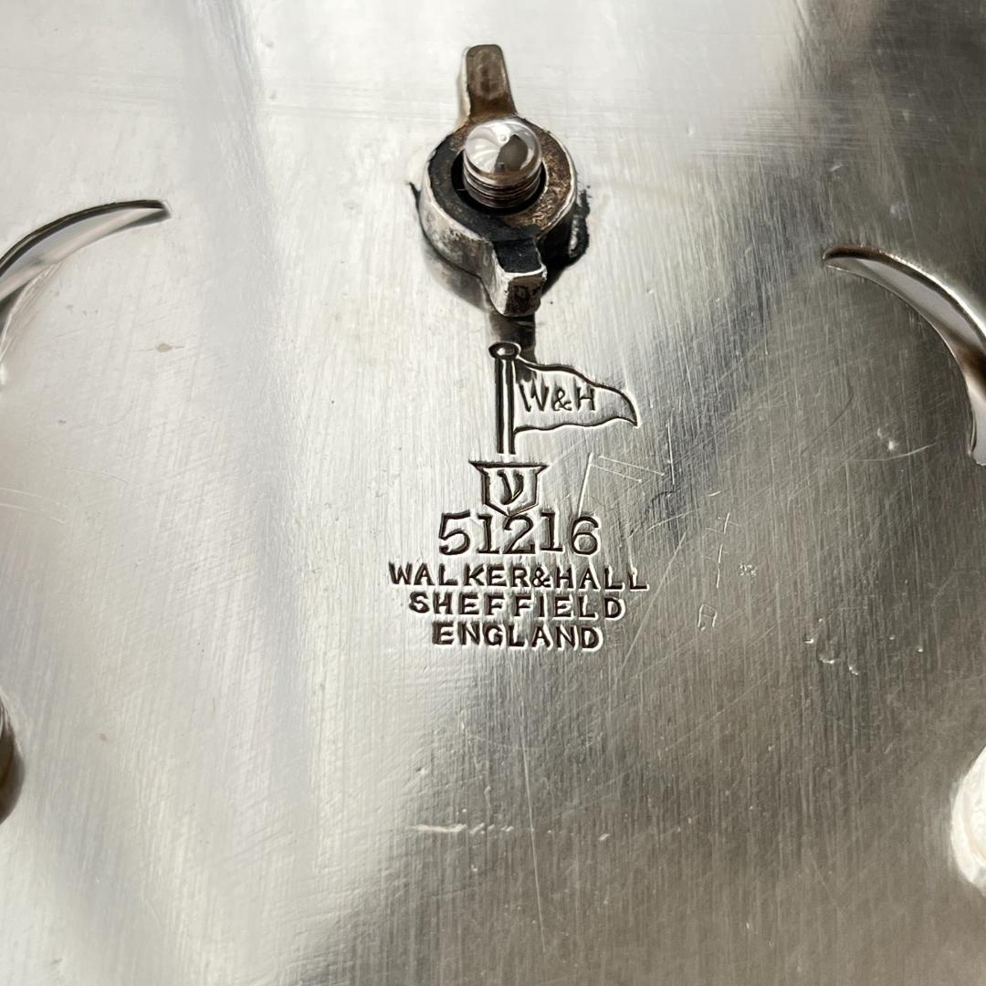 【Walker & Hall】 アールデコ エッグセット エッグカップ