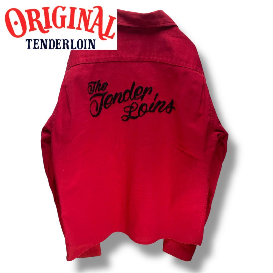 テンダーロイン ボーリングシャツ　T-BOWL レッド　赤　サイズXS