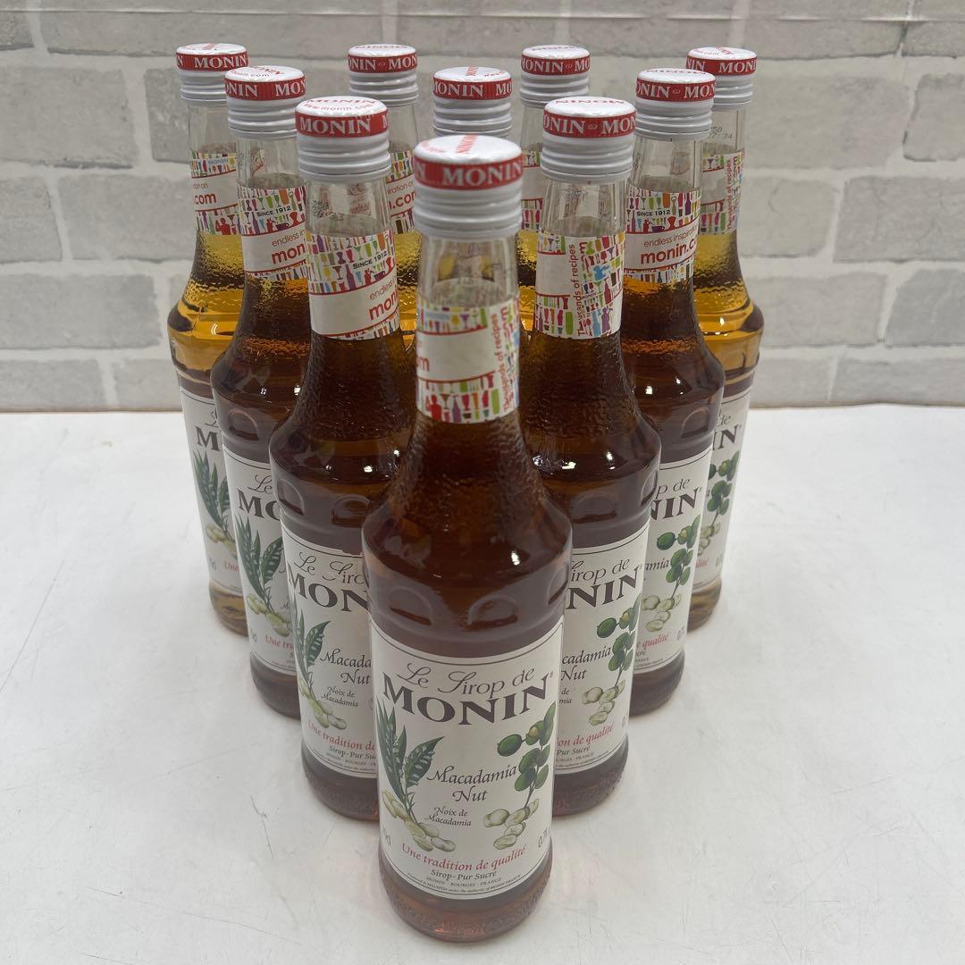 6591②10本セット モナン マカダミアナッツシロップ 700mL