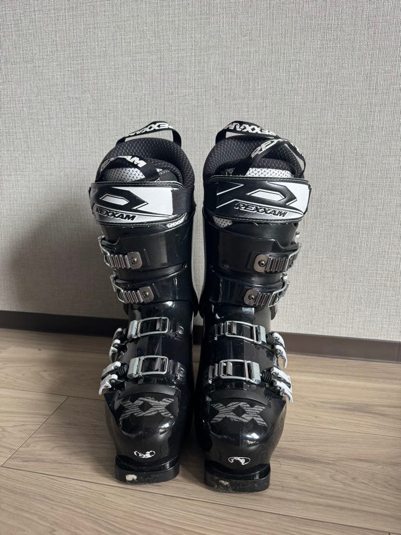 REXXAM XX-97M スキー ブーツ 27cmブラック/ホワイト