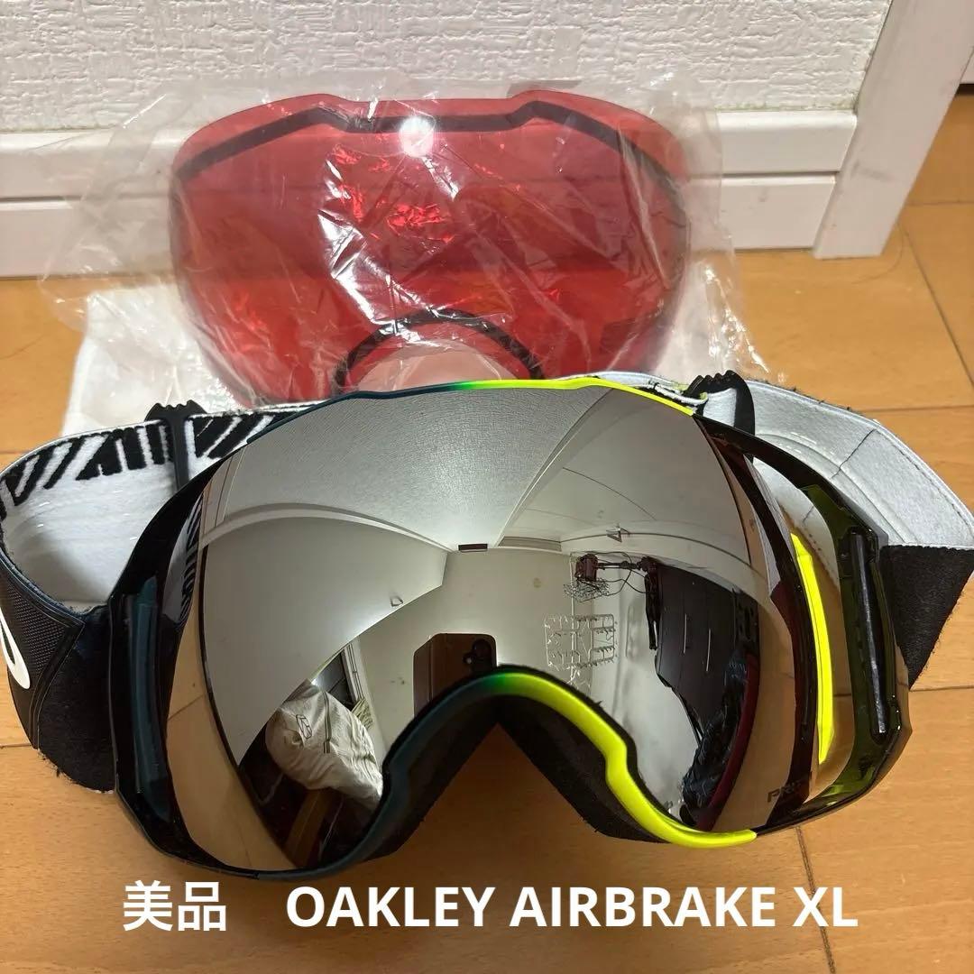 S*A様 美品オークリー OAKLEY ゴーグル スキースノーボード エアブレイ