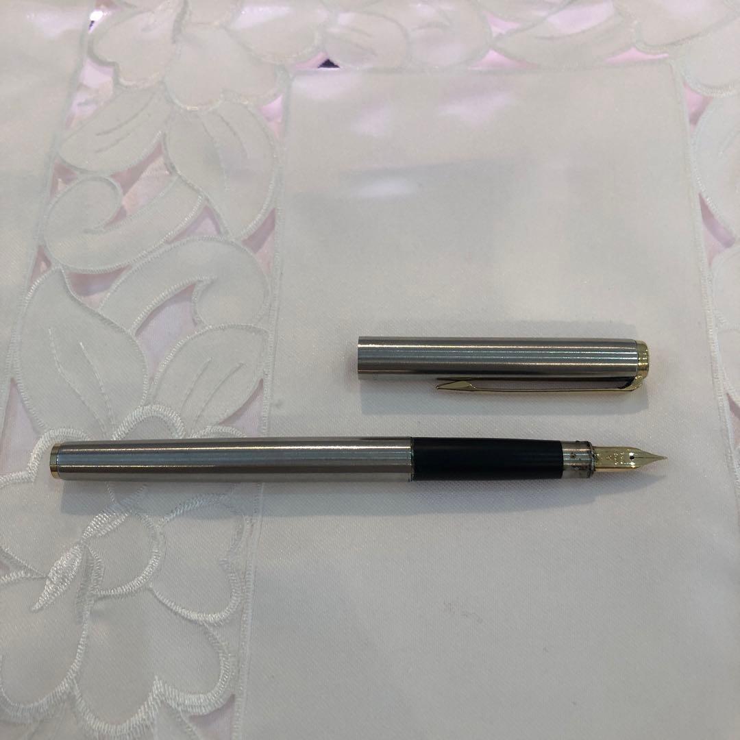 シルバー 万年筆 k14(おまけもう1本)