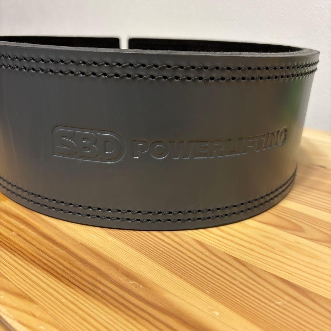 SBD POWERLIFTING パワーベルト グレー　13mm Sサイズ