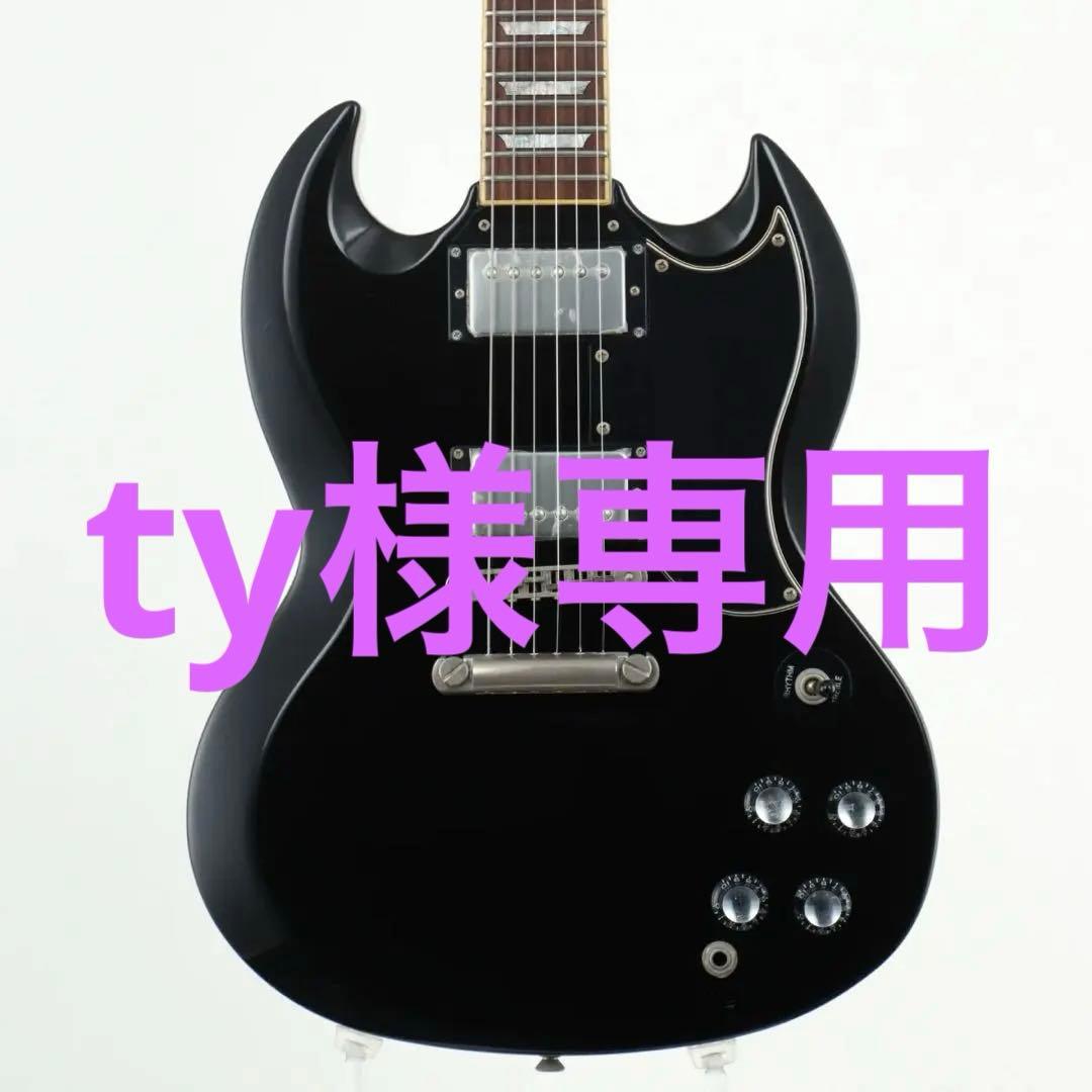 ty SG エレキギター ブラックBunny