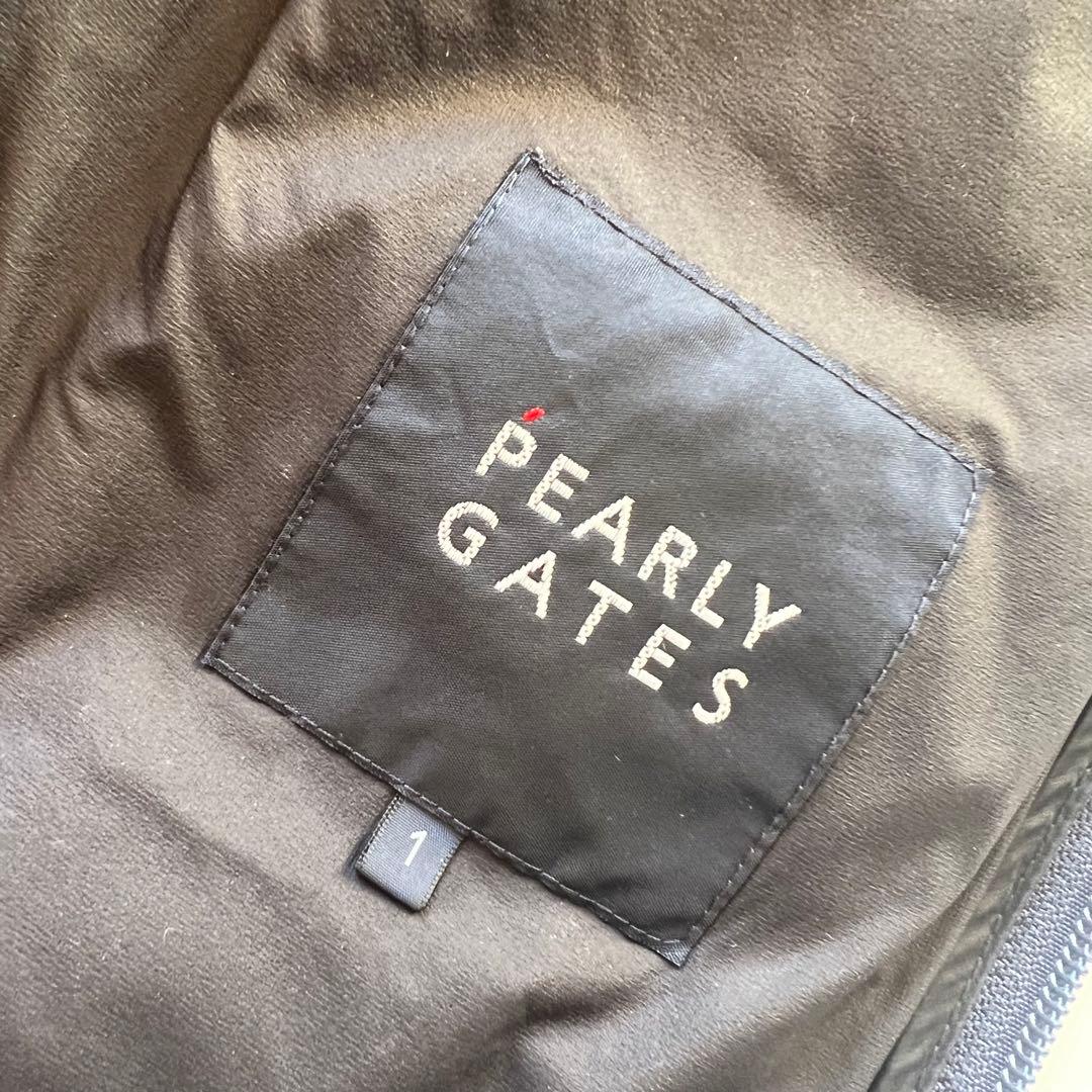Pearlygates パーリーゲイツ　ダウンコート　中綿　レディース　ロゴ　S