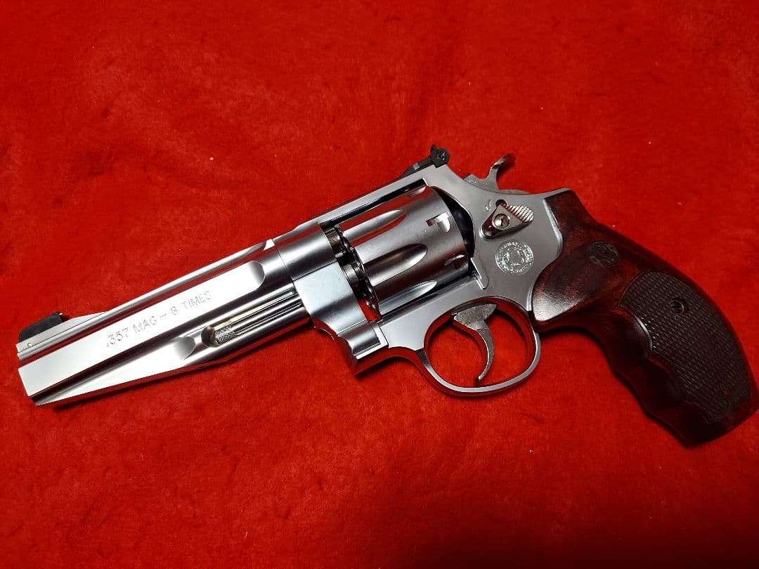 タナカ　パフォーマンスセンター　R8　ステンレスフィニッシュ　モデルガン