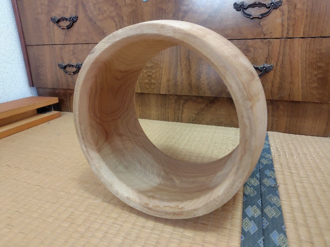 木製 和太鼓用胴体 材料 筒 2