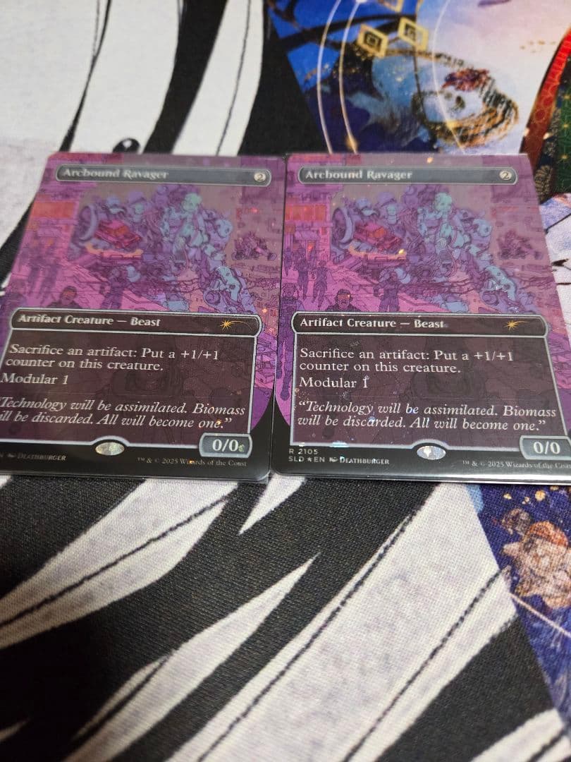 MTG 電結の荒廃者　ギャラクシー　foil