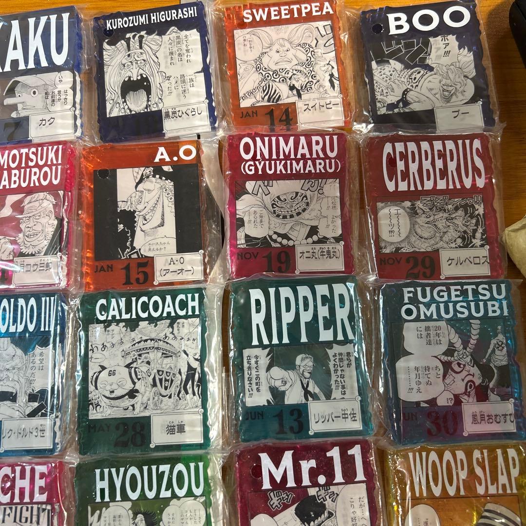 ONE PIECE BASE SHOP一番くじアクリルブロック37個セット