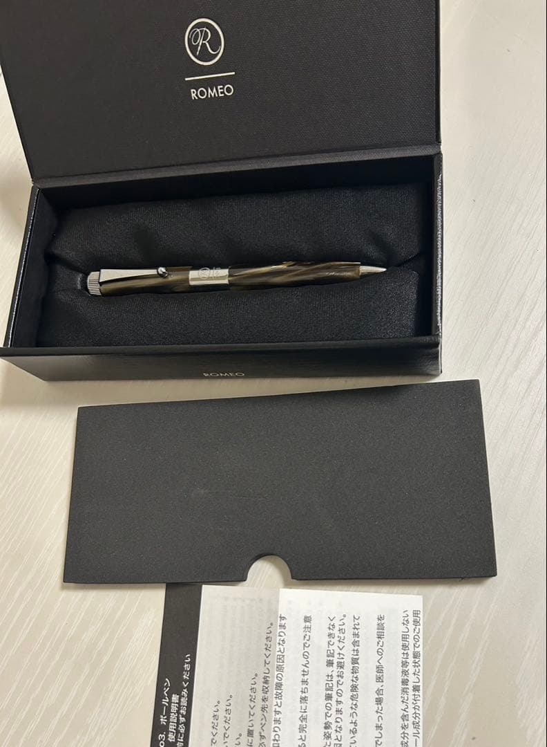 ロメオno.3イタリアングレー太軸