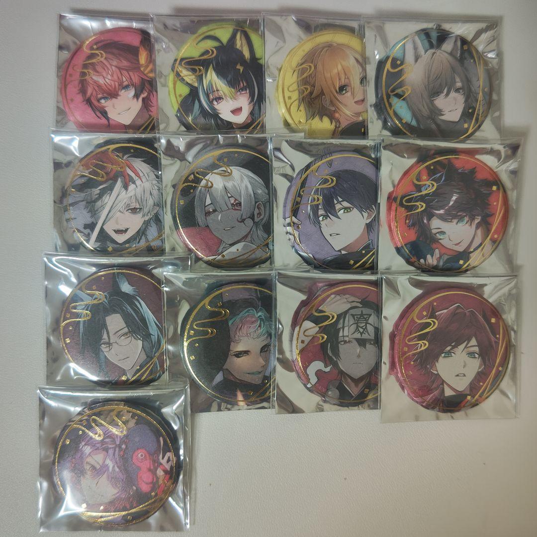 にじさんじ　妖怪万化　缶バッジ　Aグループ