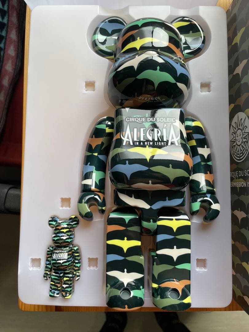 BE@BRICK ベアブリック　アレグリア　シルクドソレイユ当選限定品