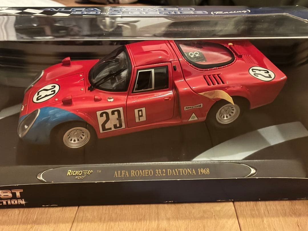 RICKO アルファロメオ　33.2 DAYTONA 1968 1/18