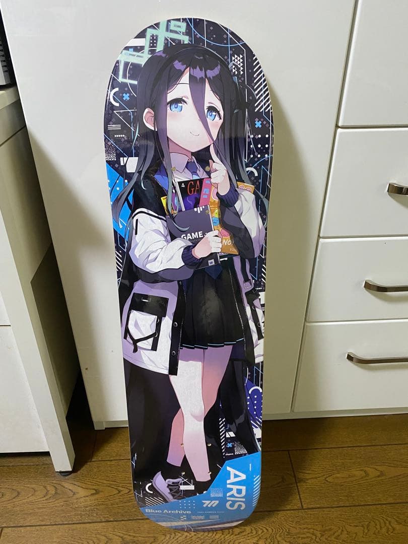 【※都内手渡しのみ対応】ブルーアーカイブ　スケートデッキ　アリス