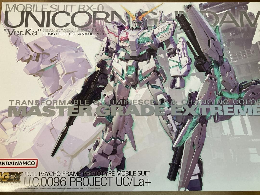 k*u様 MGEX 1/100 ユニコーンガンダム　ver.Ka 、新品、未開封