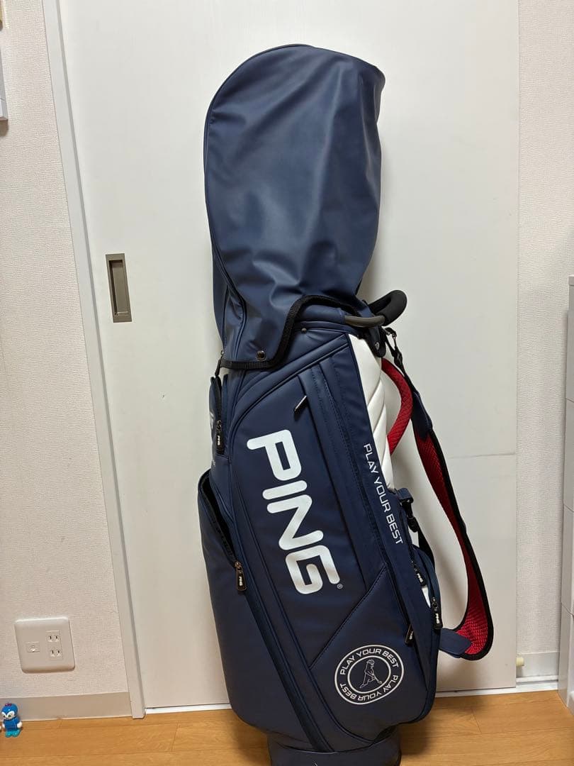 PING キャディバッグ ネイビー ゴルフバッグ