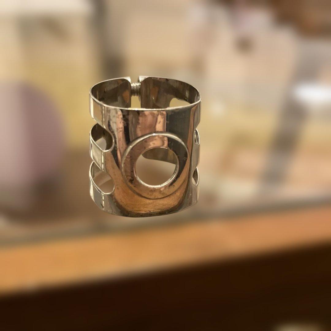 ウッドストーン　総銀　B♭クラリネットリガチャー