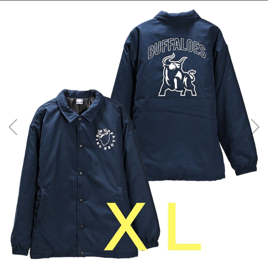 オリックス　コーチジャケット XL ネイビー
