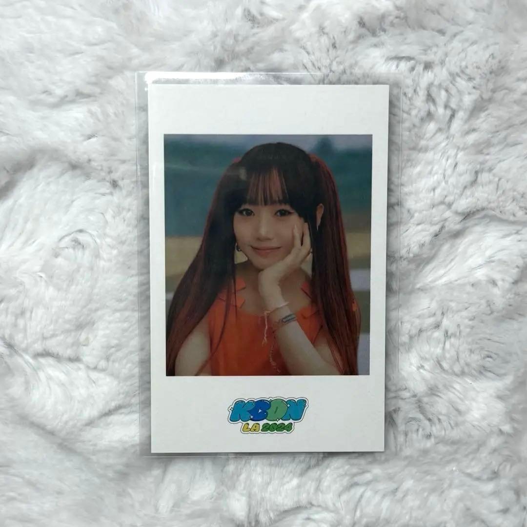 ME:I 清水恵子 KCON LA 2024 ポラロイド