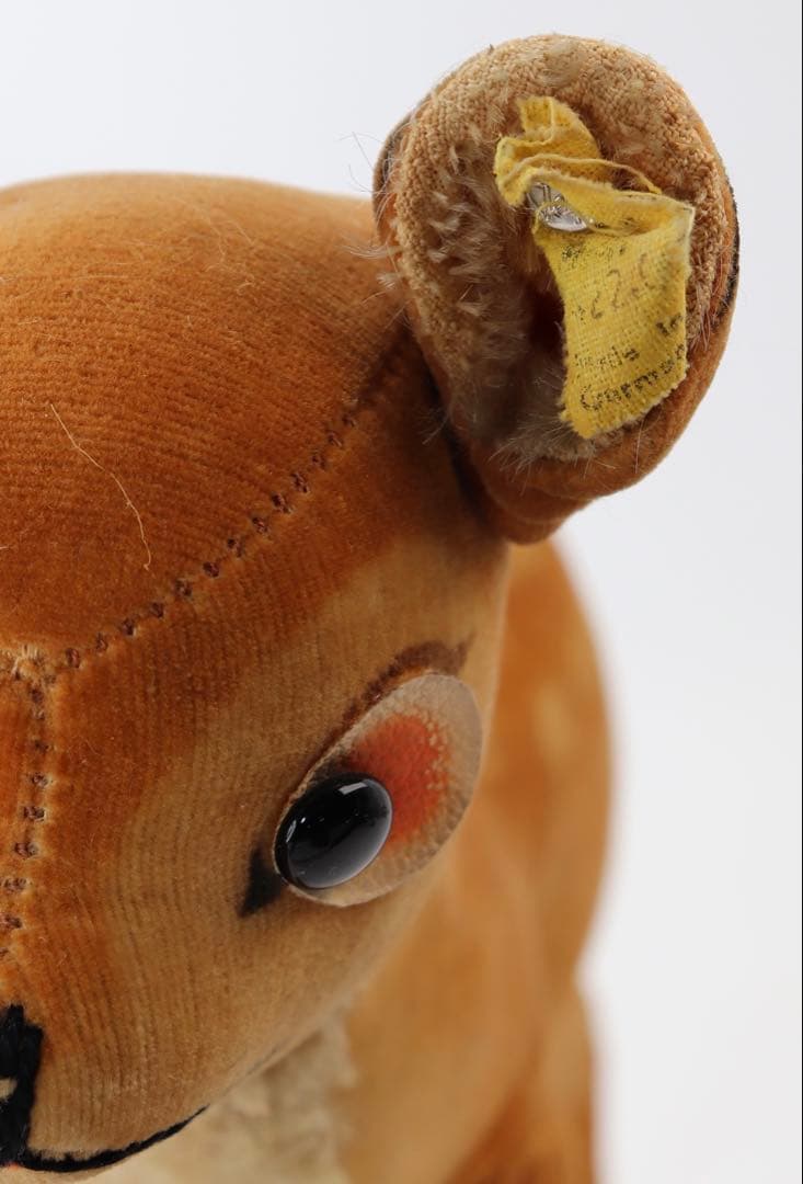 ビンテージ STEIFF バンビ ボタンタグ有り 約22cm