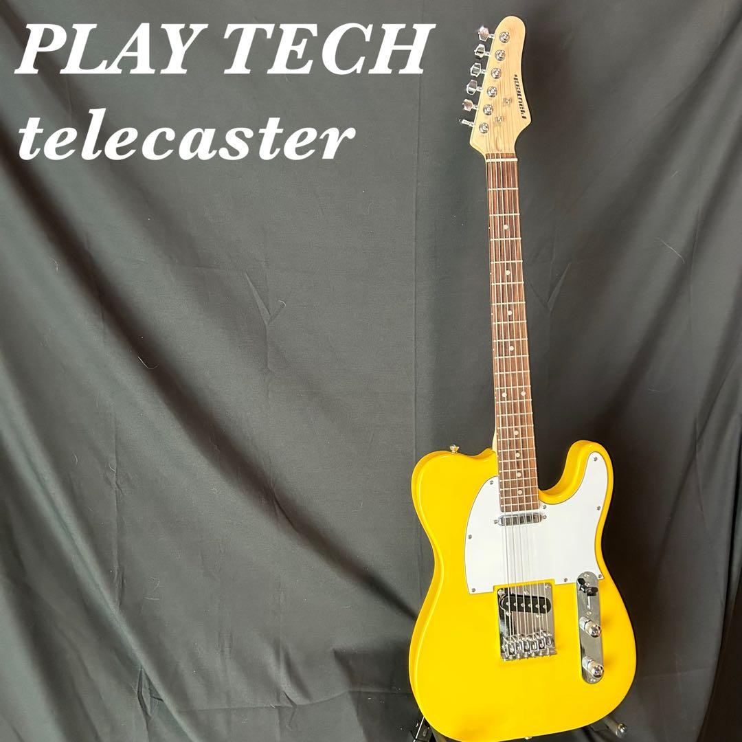 プレイテックテレキャスターモデル色イエロー