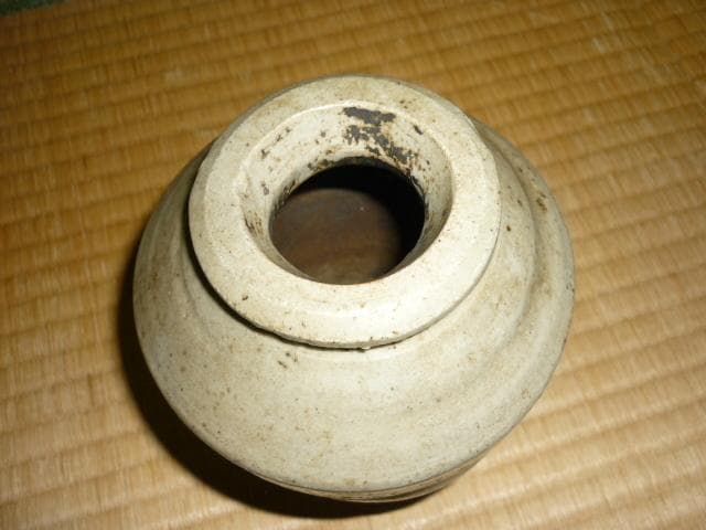 ■希少 美品 16世紀！南海古陶磁'（ベトナム古陶磁） 白磁安南小壺高さ15cm