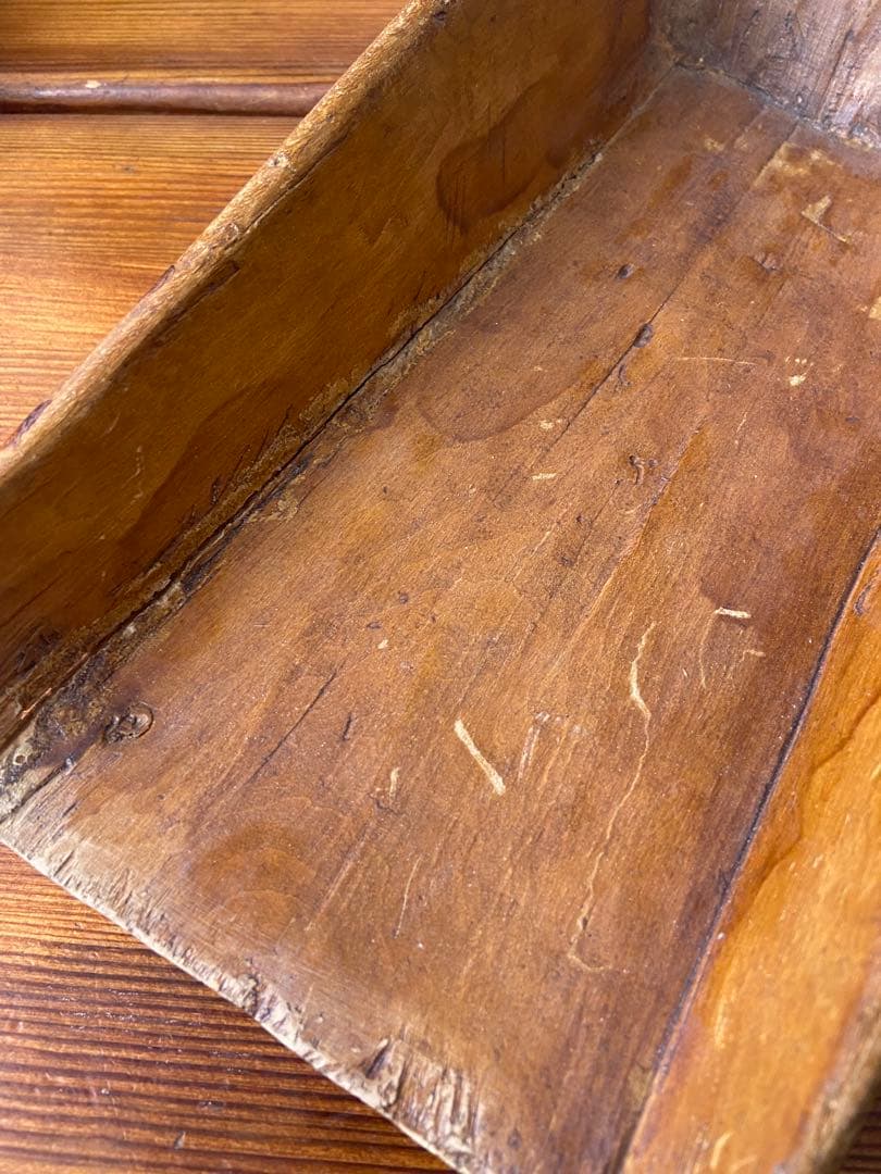 木製穀物スクープ フランス アンティーク 20世紀初頭