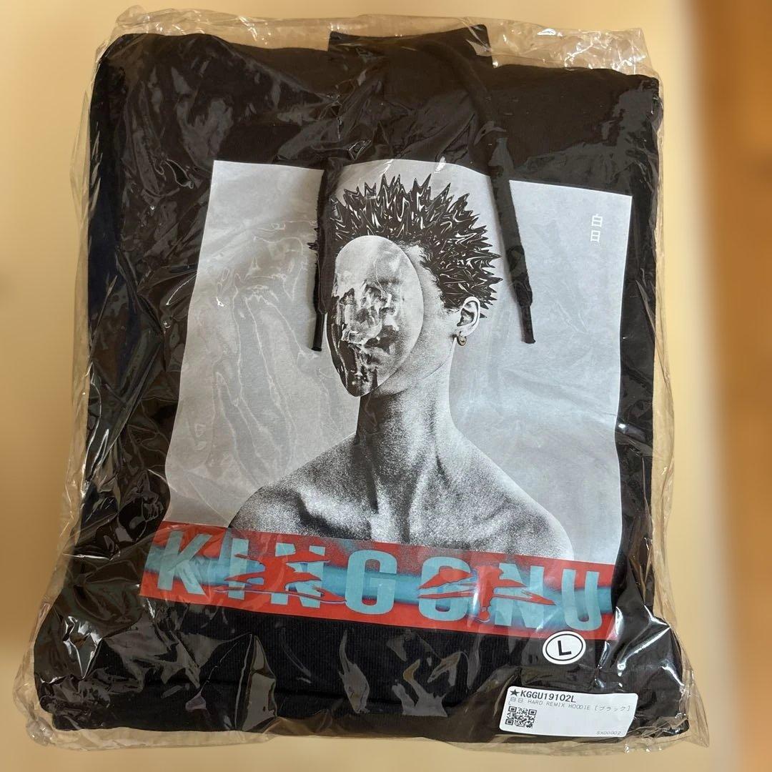 【超レア品】King Gnu 白日 パーカー キングヌー　Lサイズ　新品未開封
