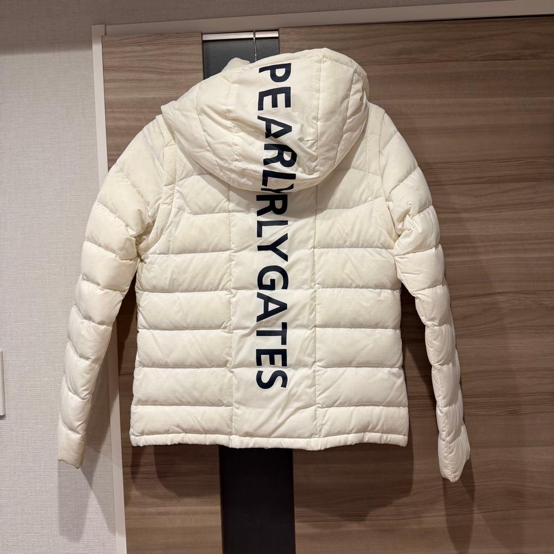 PEARLY GATES フード付きダウンジャケット
