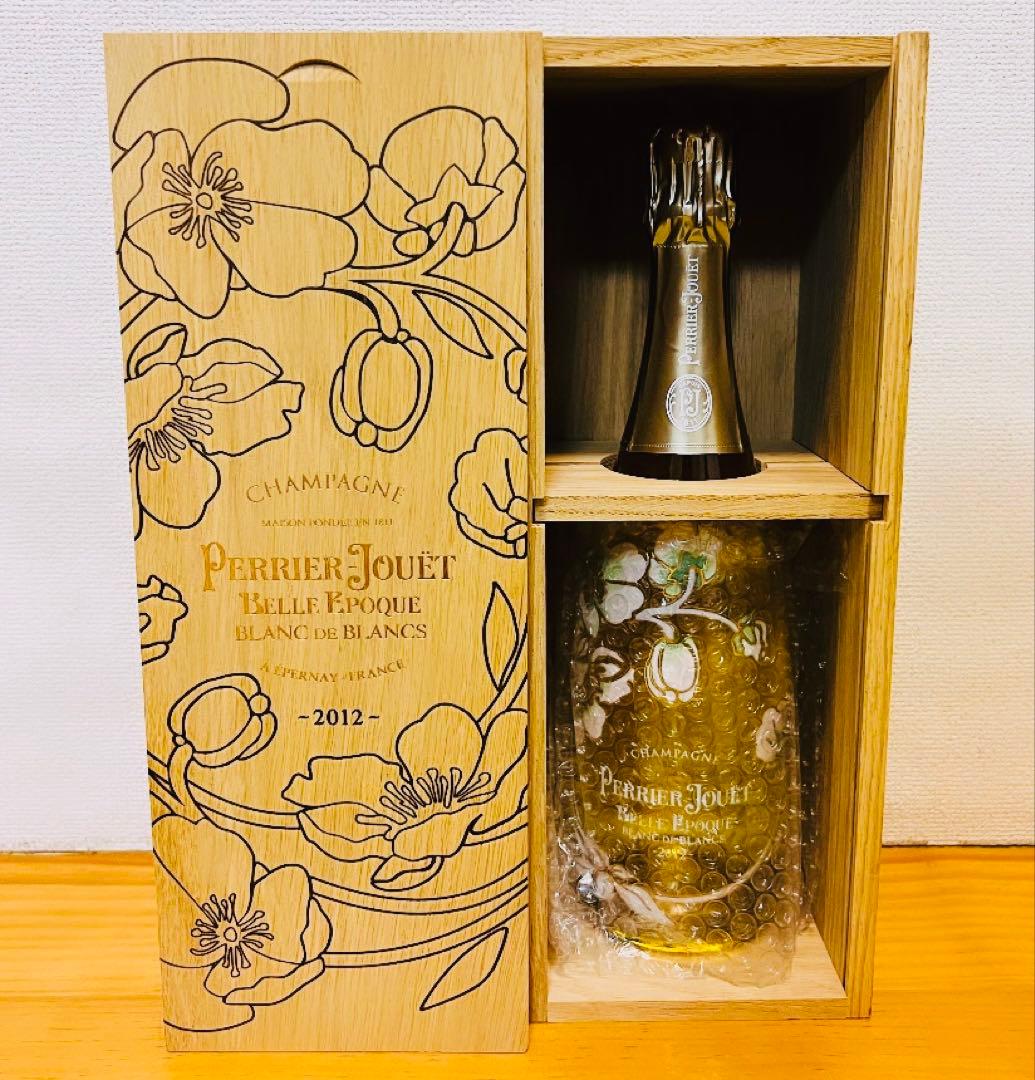 ペリエジュエ/ベル エポック/ブラン・ド・ブラン2012(木箱付)
