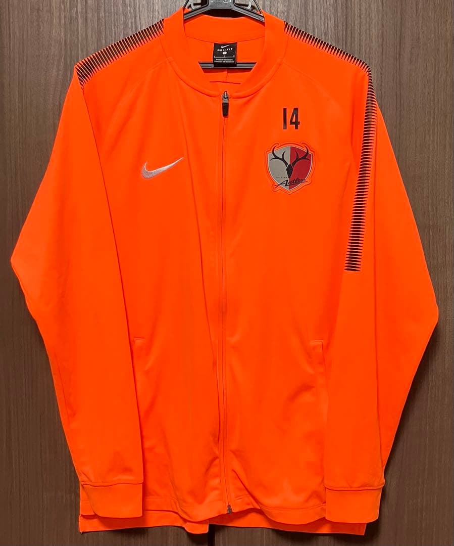 シカオクン】鹿島アントラーズ　NIKE　トレーニング　ジャージ　ピステ