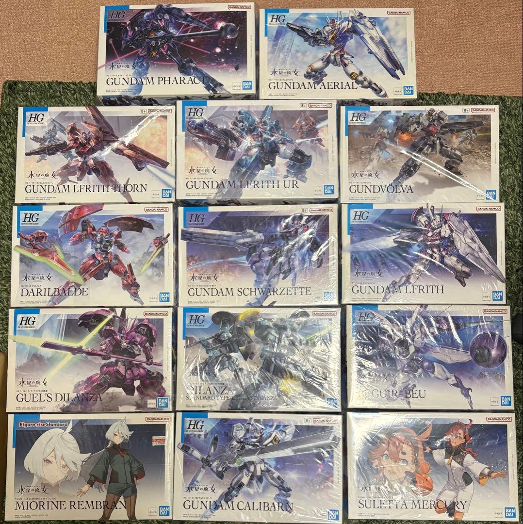 く*ろ様 ガンプラ　水星の魔女シリーズ