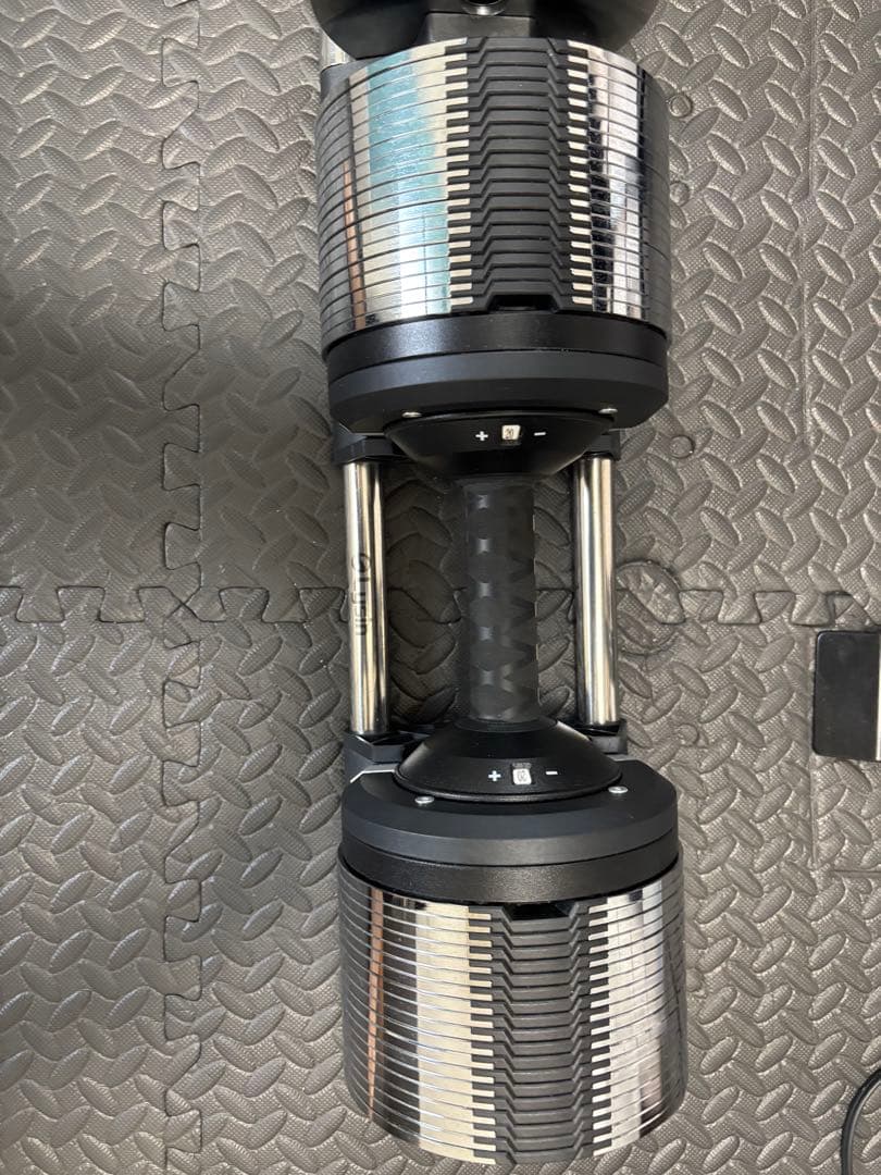 ライシン 1kg刻み 40kg アジャスタブル 可変式 ダンベル メタルダンベル