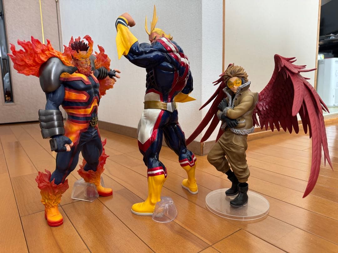 僕のヒーローアカデミア　ヒロアカ　一番くじ　フィギュアセット