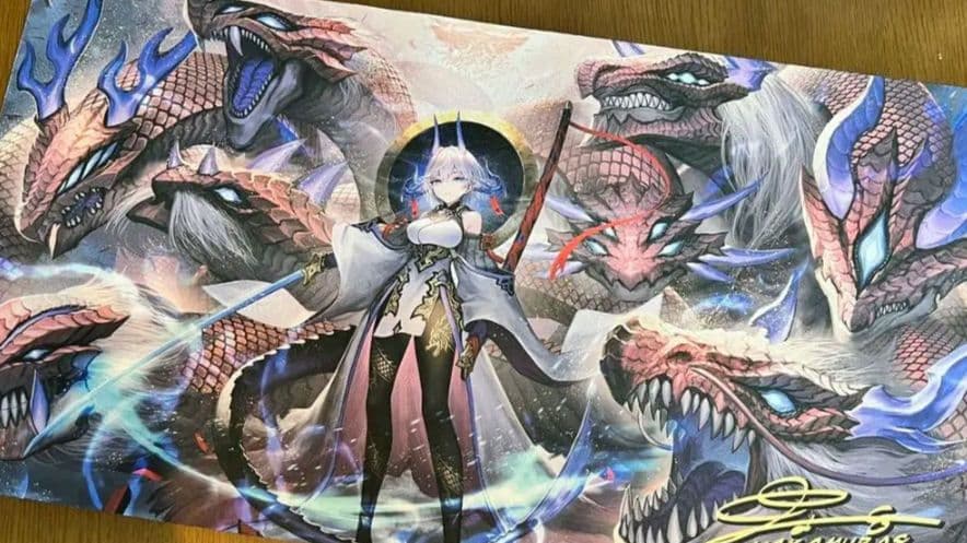 中村エイト先生 オリジナルプレイマット 九頭龍　未開封