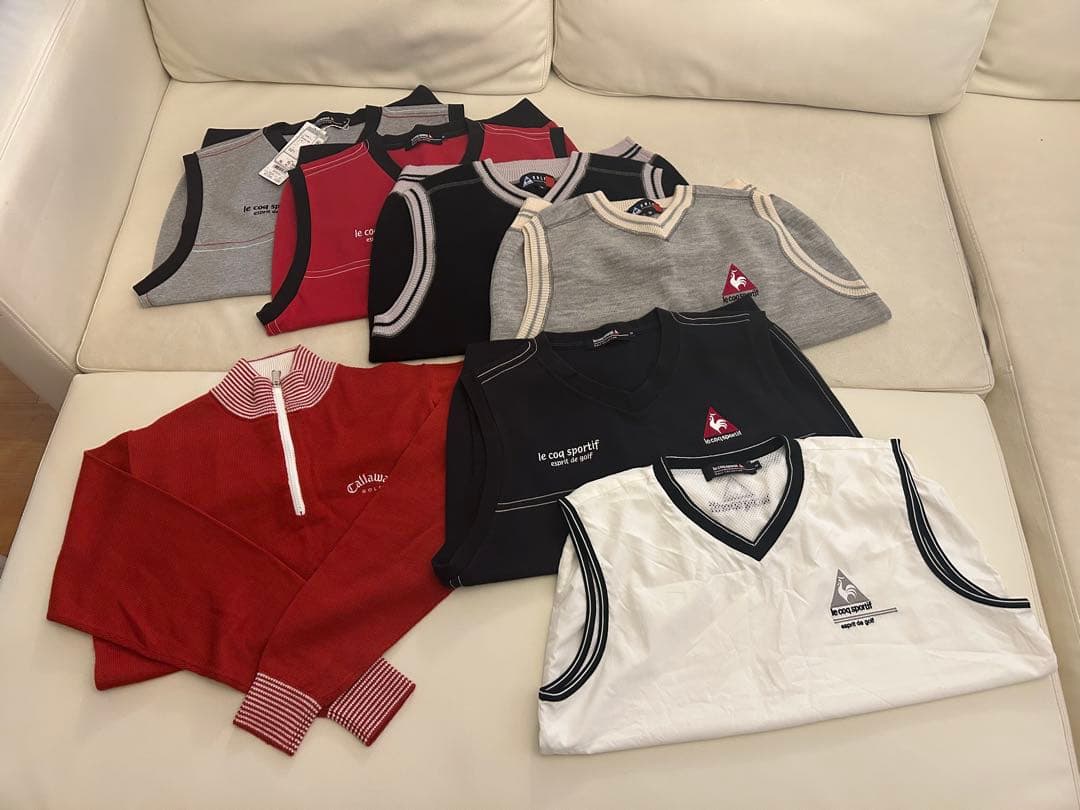 ルコック　キャロウェイ　ゴルフGOLF Mサイズ7点セット