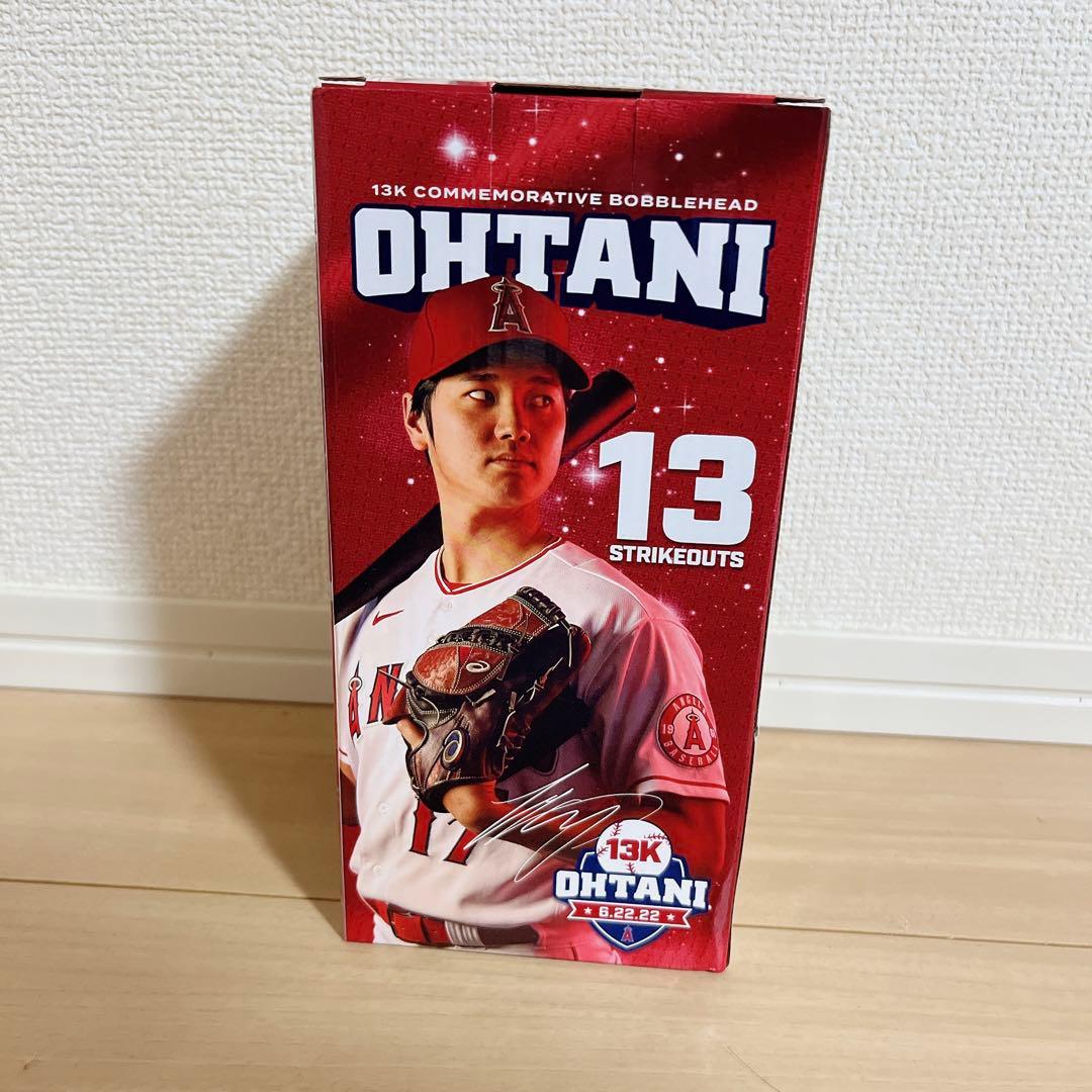限定　大谷翔平　13奪三振記念 ボブルヘッド